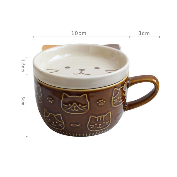 Japanese Ceramic Cat Mugs